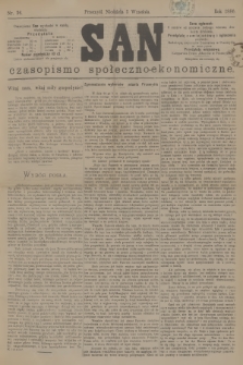 San : czasopismo społeczno-ekonomiczne. 1880, nr 36
