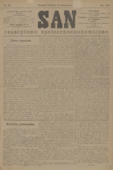 San : czasopismo społeczno-ekonomiczne. 1880, nr 43