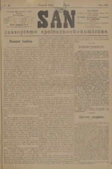 San : czasopismo społeczno-ekonomiczne. 1880, nr 47