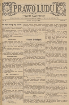 Prawo Ludu : tygodnik ilustrowany : organ Polskiej Partyi Socyalno-Demokratycznej. R.14, 1911, nr 31 - po konfiskacie