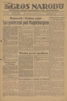 Głos Narodu : informacyjny dziennik demokratyczny ziemi częstochowskiej. R.1, 1945, nr 50