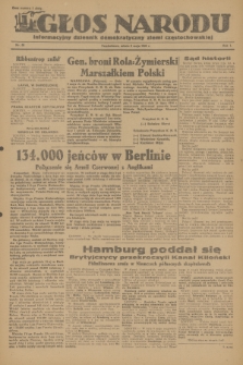 Głos Narodu : informacyjny dziennik demokratyczny ziemi częstochowskiej. R.1, 1945, nr 69