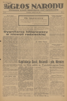 Głos Narodu : informacyjny dziennik demokratyczny ziemi częstochowskiej. R.1, 1945, nr 70