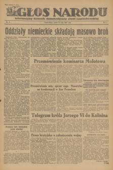 Głos Narodu : informacyjny dziennik demokratyczny ziemi częstochowskiej. R.1, 1945, nr 74