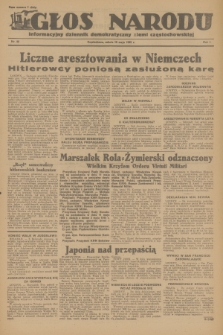 Głos Narodu : informacyjny dziennik demokratyczny ziemi częstochowskiej. R.1, 1945, nr 80
