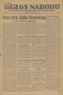 Głos Narodu : informacyjny dziennik demokratyczny ziemi częstochowskiej. R.1, 1945, nr 83