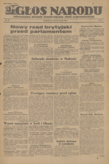 Głos Narodu : informacyjny dziennik demokratyczny ziemi częstochowskiej. R.1, 1945, nr 89
