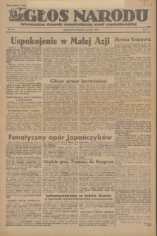 Głos Narodu : informacyjny dziennik demokratyczny ziemi częstochowskiej. R.1, 1945, nr 91