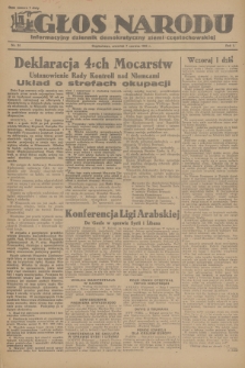 Głos Narodu : informacyjny dziennik demokratyczny ziemi częstochowskiej. R.1, 1945, nr 94