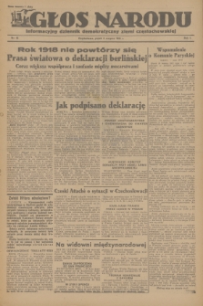 Głos Narodu : informacyjny dziennik demokratyczny ziemi częstochowskiej. R.1, 1945, nr 95