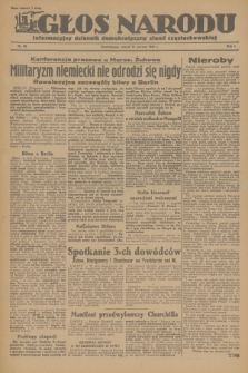 Głos Narodu : informacyjny dziennik demokratyczny ziemi częstochowskiej. R.1, 1945, nr 98