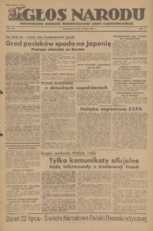 Głos Narodu : informacyjny dziennik demokratyczny ziemi częstochowskiej. R.1, 1945, nr 130
