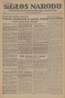 Głos Narodu : informacyjny dziennik demokratyczny ziemi częstochowskiej. R.1, 1945, nr 143