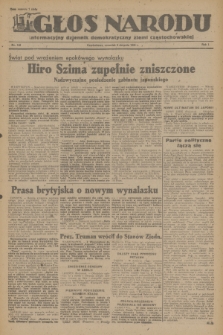 Głos Narodu : informacyjny dziennik demokratyczny ziemi częstochowskiej. R.1, 1945, nr 146