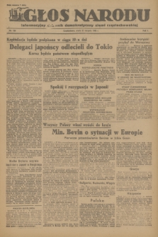 Głos Narodu : informacyjny dziennik demokratyczny ziemi częstochowskiej. R.1, 1945, nr 156