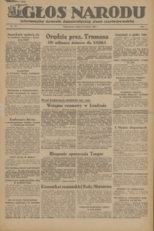 Głos Narodu : informacyjny dziennik demokratyczny ziemi częstochowskiej. R.1, 1945, nr 171
