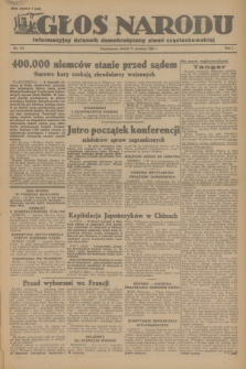 Głos Narodu : informacyjny dziennik demokratyczny ziemi częstochowskiej. R.1, 1945, nr 173
