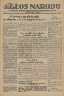 Głos Narodu : informacyjny dziennik demokratyczny ziemi częstochowskiej. R.1, 1945, nr 175