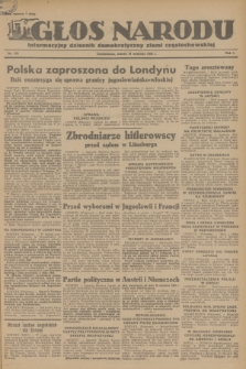 Głos Narodu : informacyjny dziennik demokratyczny ziemi częstochowskiej. R.1, 1945, nr 179