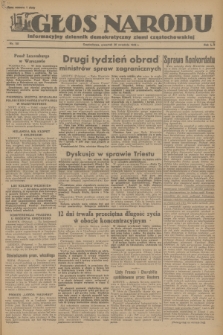 Głos Narodu : informacyjny dziennik demokratyczny ziemi częstochowskiej. R.1, 1945, nr 181