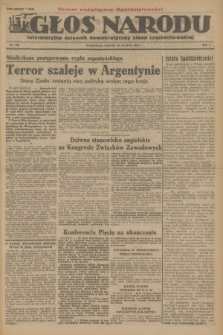 Głos Narodu : informacyjny dziennik demokratyczny ziemi częstochowskiej. R.1, 1945, nr 190