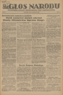 Głos Narodu : informacyjny dziennik demokratyczny ziemi częstochowskiej. R.1, 1945, nr 191