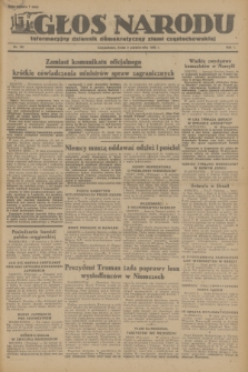 Głos Narodu : informacyjny dziennik demokratyczny ziemi częstochowskiej. R.1, 1945, nr 192