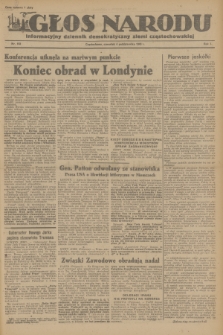 Głos Narodu : informacyjny dziennik demokratyczny ziemi częstochowskiej. R.1, 1945, nr 193