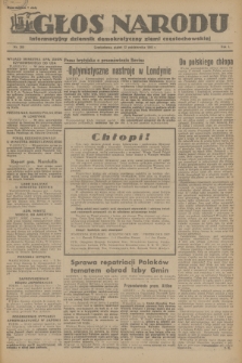 Głos Narodu : informacyjny dziennik demokratyczny ziemi częstochowskiej. R.1, 1945, nr 200