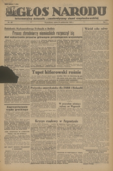 Głos Narodu : informacyjny dziennik demokratyczny ziemi częstochowskiej. R.1, 1945, nr 207