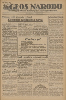Głos Narodu : informacyjny dziennik demokratyczny ziemi częstochowskiej. R.1, 1945, nr 211