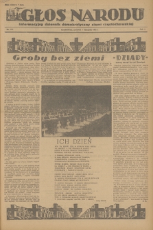 Głos Narodu : informacyjny dziennik demokratyczny ziemi częstochowskiej. R.1, 1945, nr 217