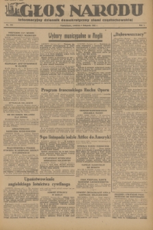 Głos Narodu : informacyjny dziennik demokratyczny ziemi częstochowskiej. R.1, 1945, nr 219