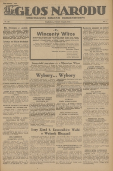 Głos Narodu : informacyjny dziennik demokratyczny. R.1, 1945, nr 220