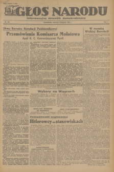 Głos Narodu : informacyjny dziennik demokratyczny. R.1, 1945, nr 222
