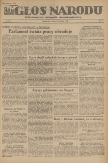 Głos Narodu : informacyjny dziennik demokratyczny. R.1, 1945, nr 232