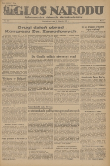 Głos Narodu : informacyjny dziennik demokratyczny. R.1, 1945, nr 233