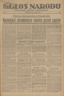 Głos Narodu : informacyjny dziennik demokratyczny. R.1, 1945, nr 234