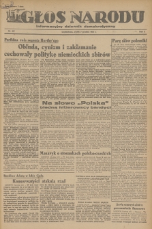 Głos Narodu : informacyjny dziennik demokratyczny. R.1, 1945, nr 247