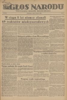 Głos Narodu : informacyjny dziennik demokratyczny. R.1, 1945, nr 248
