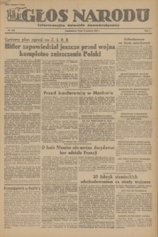 Głos Narodu : informacyjny dziennik demokratyczny. R.1, 1945, nr 250