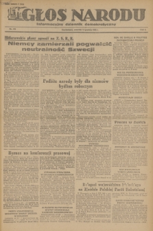 Głos Narodu : informacyjny dziennik demokratyczny. R.1, 1945, nr 251
