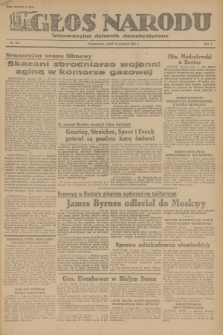 Głos Narodu : informacyjny dziennik demokratyczny. R.1, 1945, nr 252