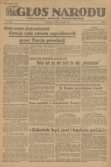 Głos Narodu : informacyjny dziennik demokratyczny. R.1, 1945, nr 259