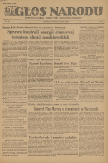 Głos Narodu : informacyjny dziennik demokratyczny. R.1, 1945, nr 260