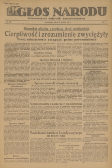 Głos Narodu : informacyjny dziennik demokratyczny. R.1, 1945, nr 263