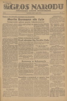 Głos Narodu : informacyjny dziennik demokratyczny. R.2, 1946, nr 3