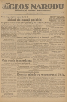 Głos Narodu : informacyjny dziennik demokratyczny. R.2, 1946, nr 5
