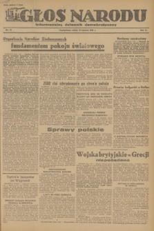 Głos Narodu : informacyjny dziennik demokratyczny. R.2, 1946, nr 10