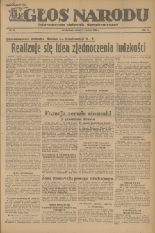Głos Narodu : informacyjny dziennik demokratyczny. R.2, 1946, nr 16